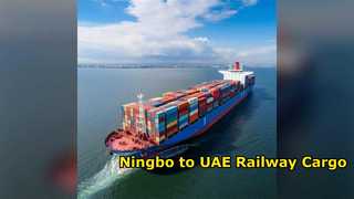 Ningbo to UAE Railway Cargo Shipping